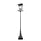 Z-Lite Rainer 6 Light Outdoor Post Mounted Fixture, 17.5in. W x 113.5in. H, Black 5015PHXXLR-564P-BK - alternate 5